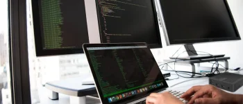 infraestrutura de ti computador com thin client em empresa